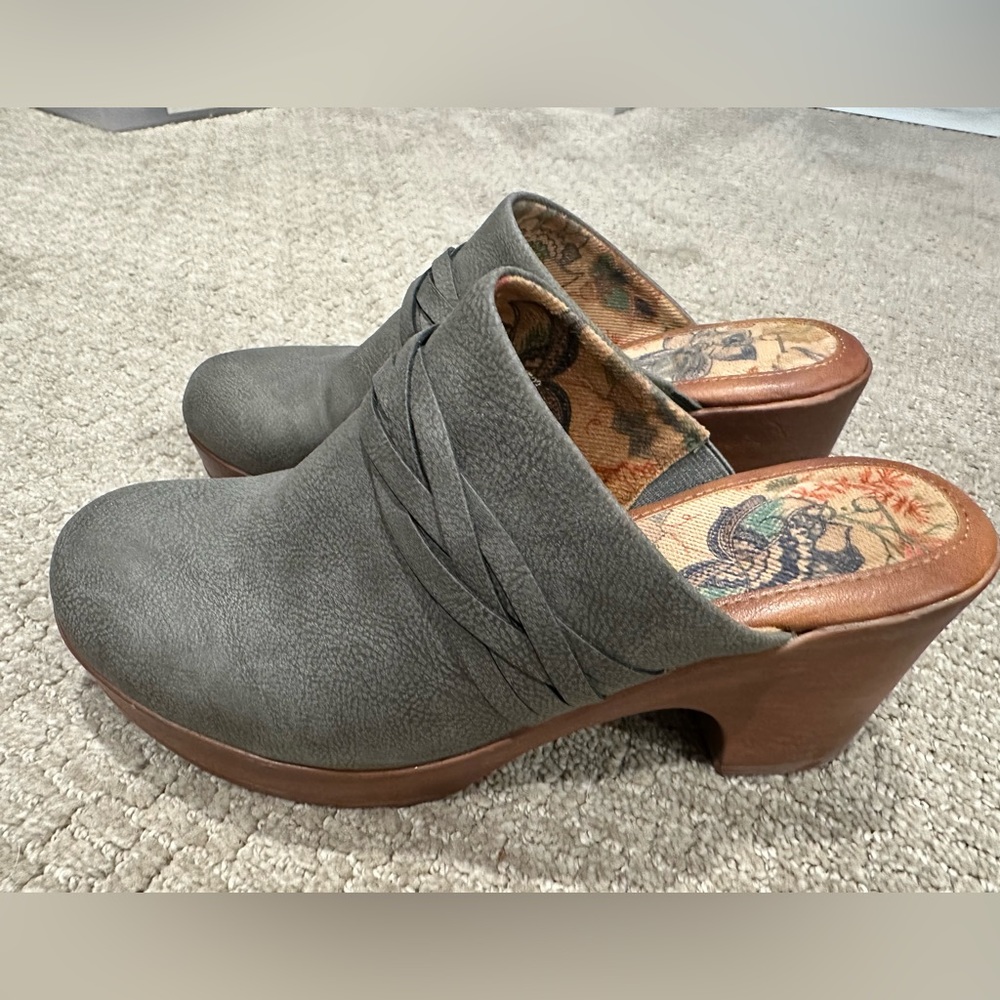 BOC Born Cadi women’s slip on mule platform clog heel